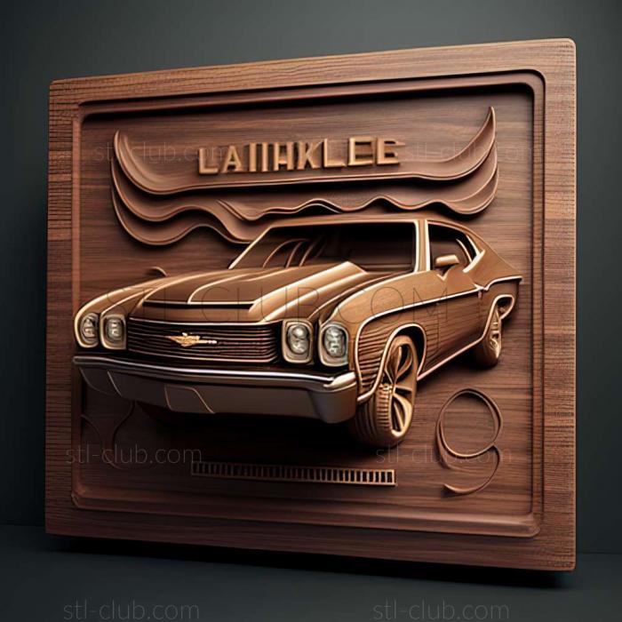 3D модель Chevrolet Chevelle (STL)